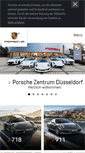 Mobile Screenshot of porsche-duesseldorf.de